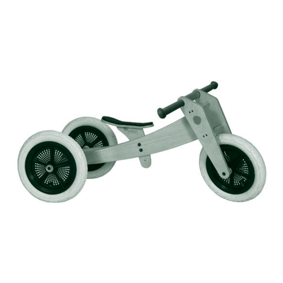 Wishbone bike Mark II Gebrauchsanweisung
