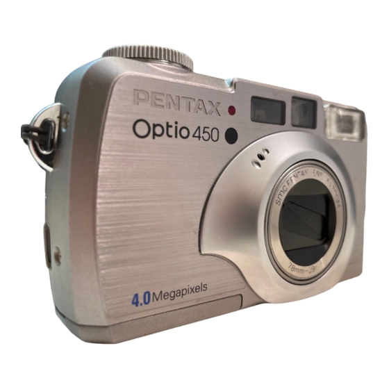 Pentax Optio 450 Bedienungsanleitung