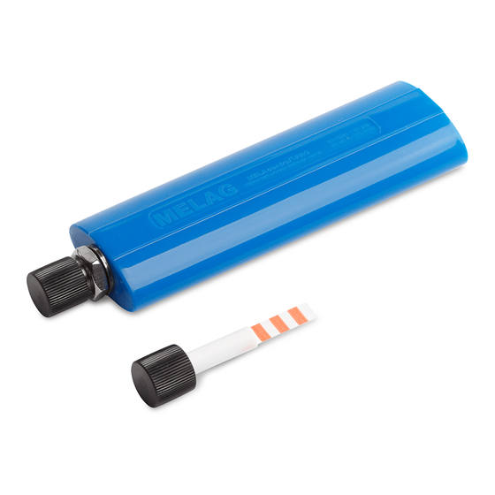 MELAG MELAcontrol PRO Bedienungsanweisung
