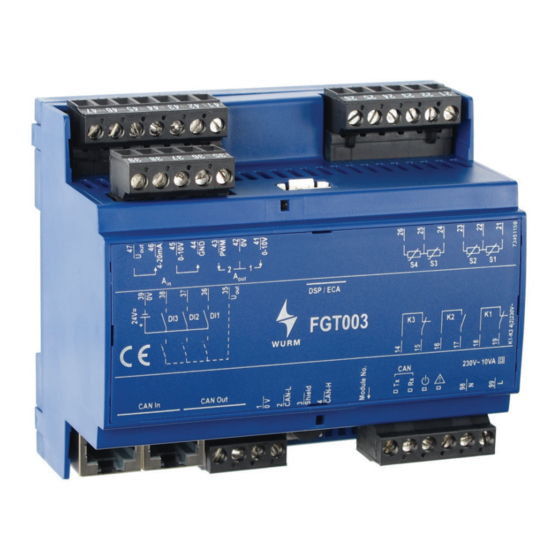 WURM FGT003 Produktinformation