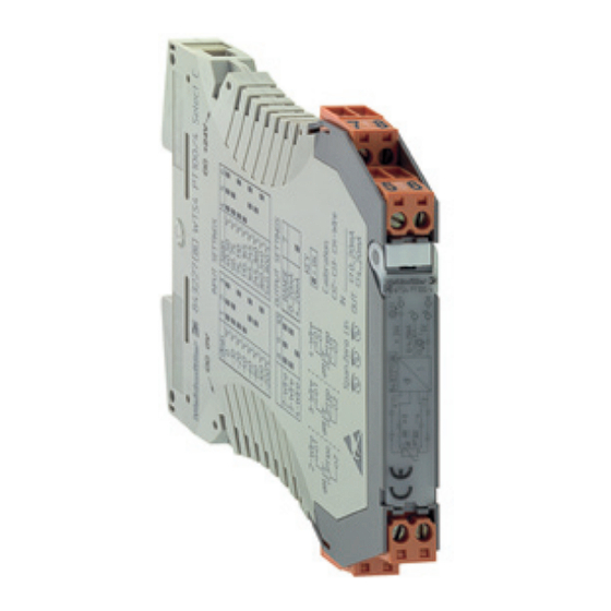 Weidmuller WAVESERIES PT 100/4 Beipackinformation