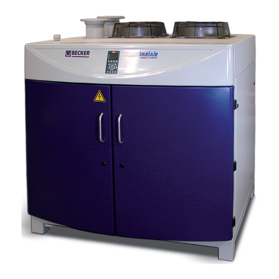 Becker VariAir Direct Screw Betriebsanleitung