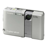 Sony Cyber-shot dsc-g1 Gebrauchsanleitung