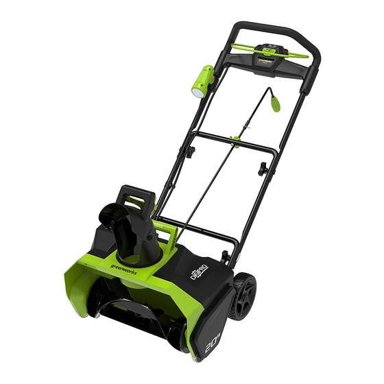 GreenWorks Tools 2600007 Handbücher