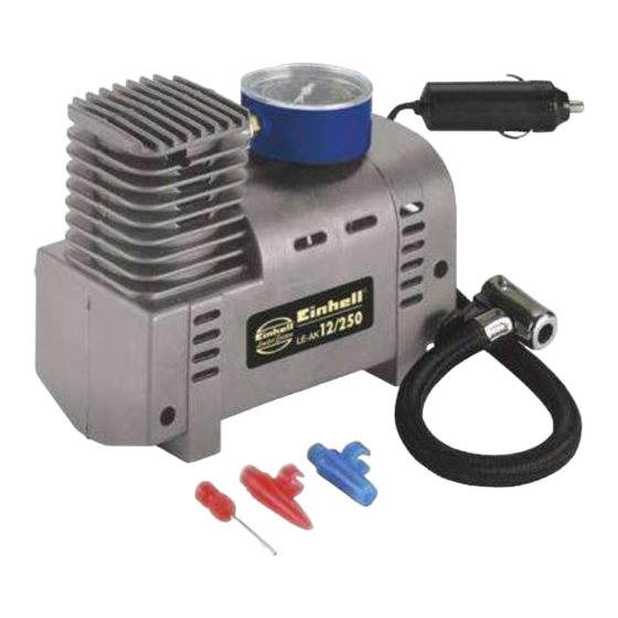 EINHELL LE-AK 12/250 Bedienungsanleitung