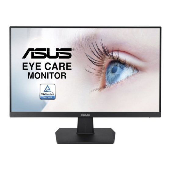 Asus VA24E Serie Bedienungsanleitung