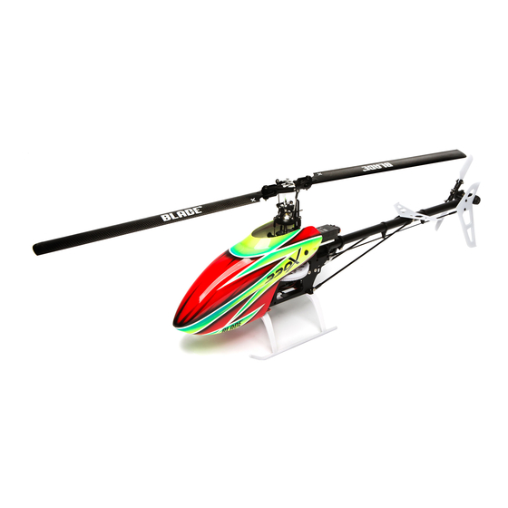 Horizon Hobby Blade 330X RTF Basic Handbücher