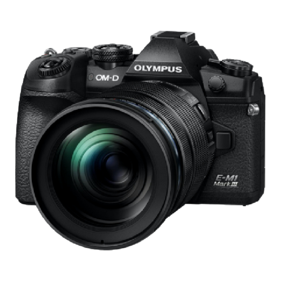 Olympus OM-D E-M1 Mark III Bedienelemente