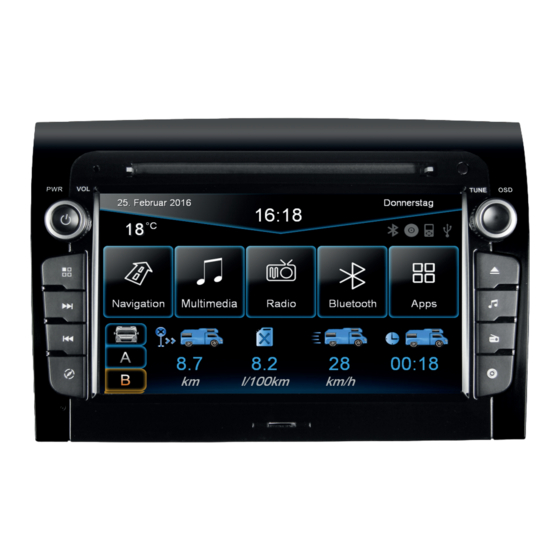 ESX Vision VNS720 Fi-Ducato Benutzerhandbuch