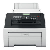 Ricoh FAX 1195L Benutzerhandbuch