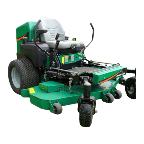 Jacobsen RANSOMES ZT220D W/61 REAR DISCHARGE Einrichtungs-, Ersatzteile- Und Wartungshandbuch