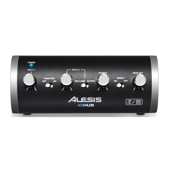 Alesis iO HUB Benutzerhandbuch