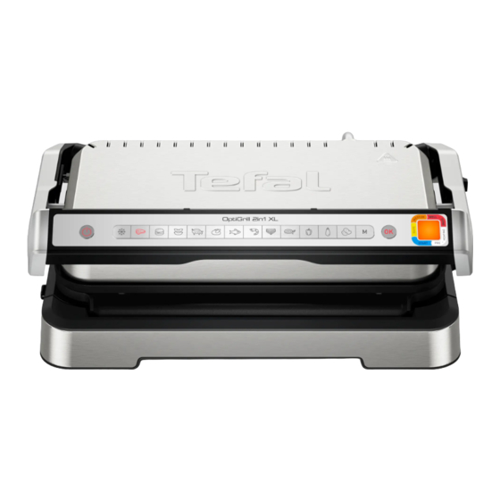 TEFAL OptiGrill 2in1 XL Bedienungsanleitung