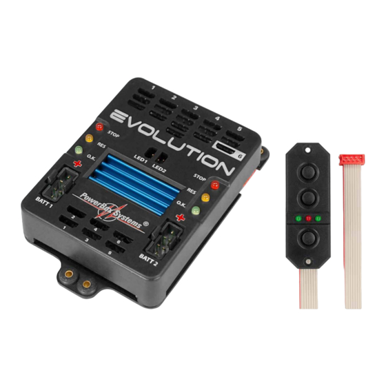 PowerBox Systems EVOLUTION Bedienungsanleitung