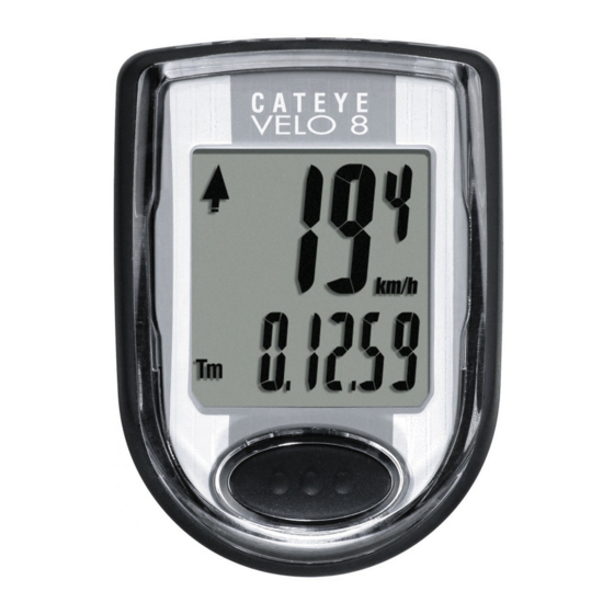 Cateye VELO5 Anleitung