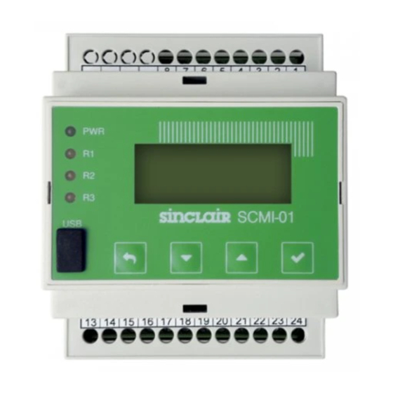 Sinclair SCMI-01.4 Bedienungsanleitung
