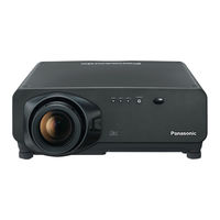 Panasonic PT-D7700EK Bedienungsanleitung