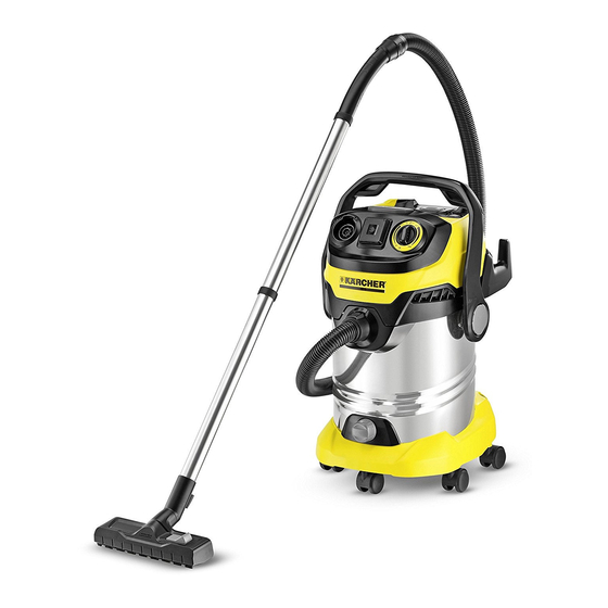 Kärcher WD 6 P Premium Renovation Originalbetriebsanleitung