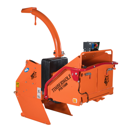 Timberwolf TW PTO/150H Betriebsanleitung