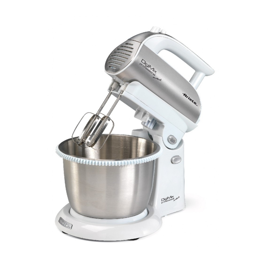 Ariete 1569/1 Digimix Professional metal Anleitung