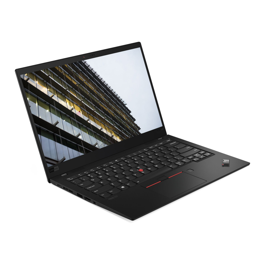 Lenovo ThinkPad X1 YOGA Gen 5 Einrichtungsanleitung