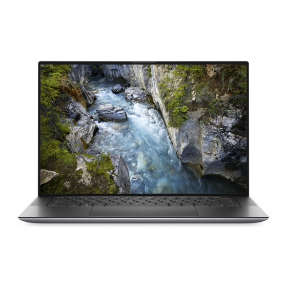 Dell Precision 5550 Einrichtung Und Technische Daten