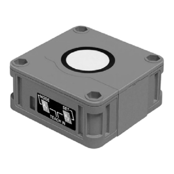 Pepperl+Fuchs UB4000-F42-E6-V15 Kurzanleitung