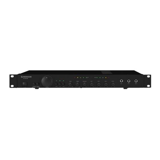 Monacor SA-250/SW Bedienungsanleitung