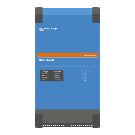 Victron energy MultiPlus-II 230V Bedienungsanleitung