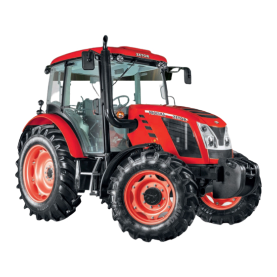 Zetor PROXIMA CL Bedienungsanweisung