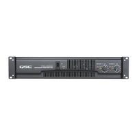 QSC Audio RMX 1450 Bedienungsanleitung