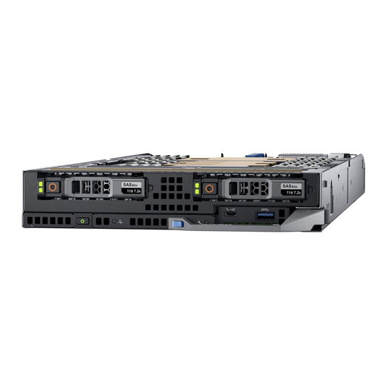 Dell EMC PowerEdge FC640 Installations- Und Servicehandbuch