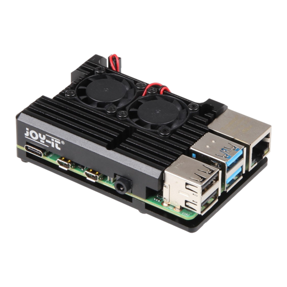 Joy-it BLOCK ACTIVE RB-AlucaseP4+07FAN Inbetriebnahme