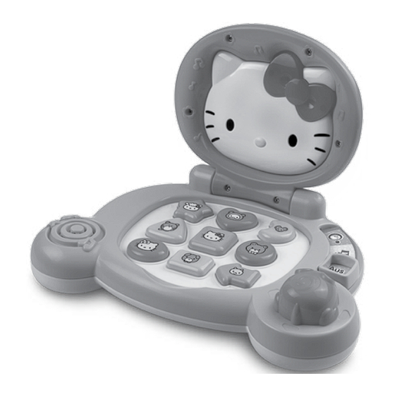 VTech Hello Kitty Erster Laptop Bedienungsanleitung