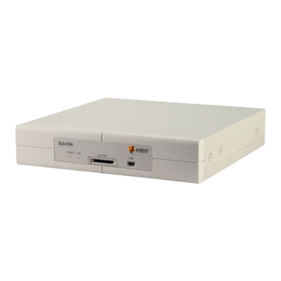 Eneo GLS-2104 Installation Und Betriebsanleitung