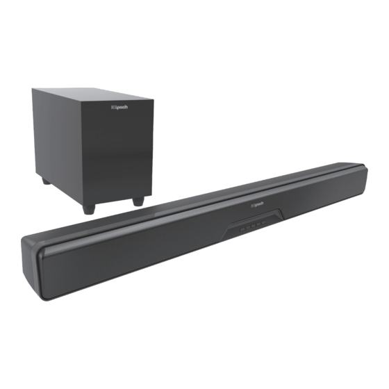 Klipsch REFERENCE RSB-6 Bedienungsanleitung