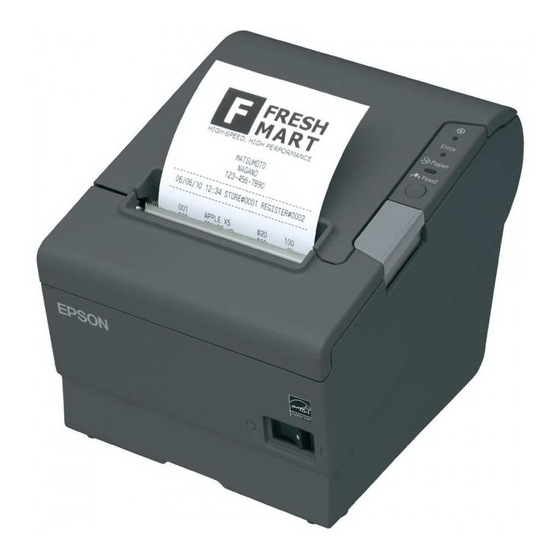 Epson TM-T88V-i Schnellstartanleitung