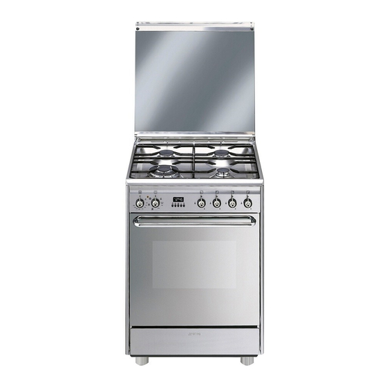 Smeg SCB60MX8 Bedienungsanleitung