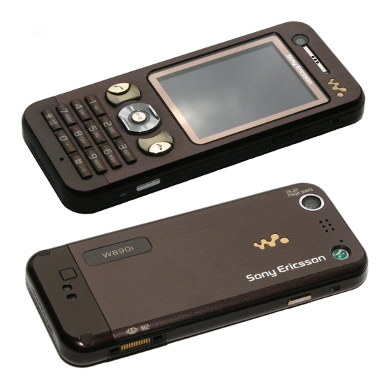 Sony Ericsson W890i Handbuch