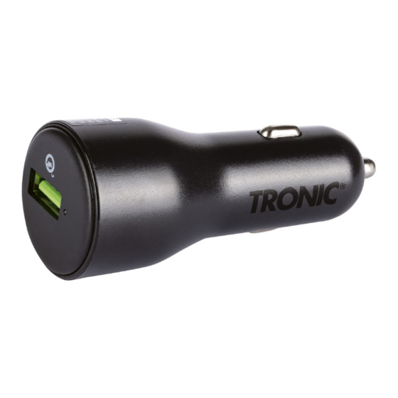 Tronic TLA 18 A1 Kurzanleitung