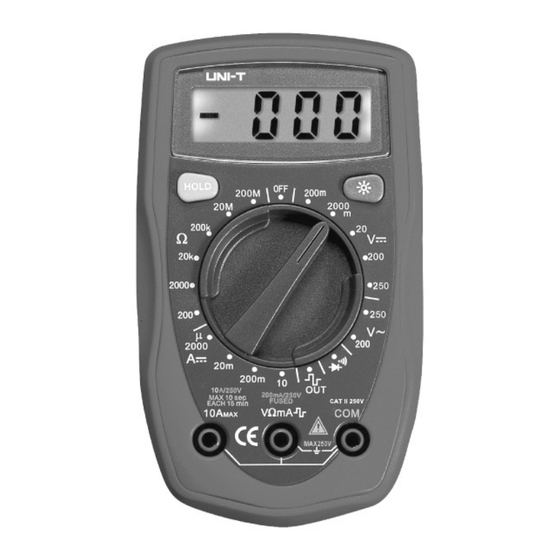 reichelt elektronik UT 33B Bedienungsanleitung