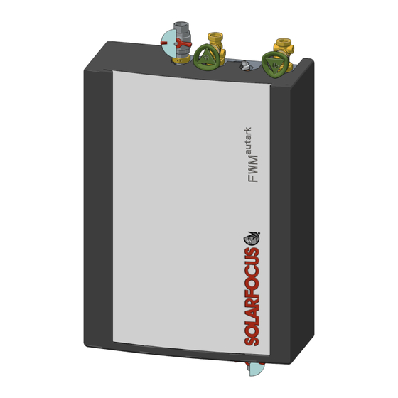 SOLARFOCUS FWM autark Montageanleitung