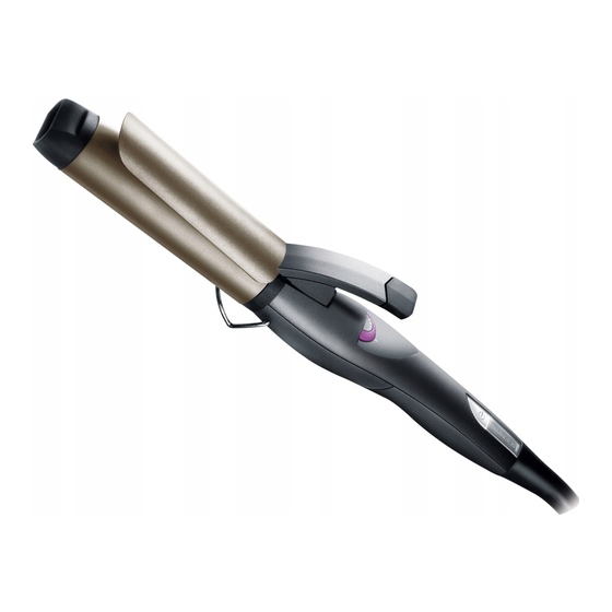 Remington pro spiral curls tong Bedienungsanleitung