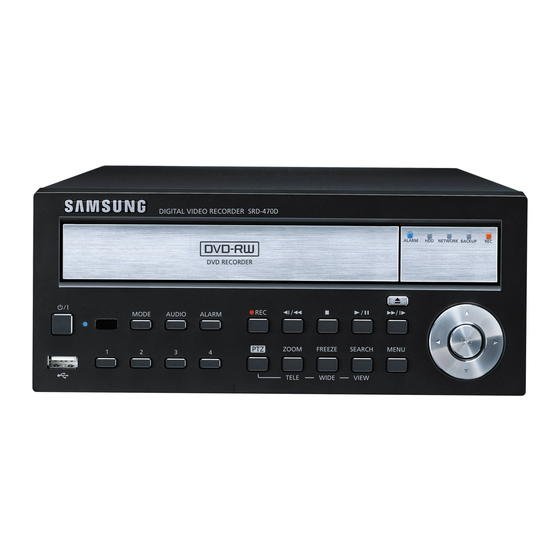 Samsung SRD-470D Benutzerhandbuch