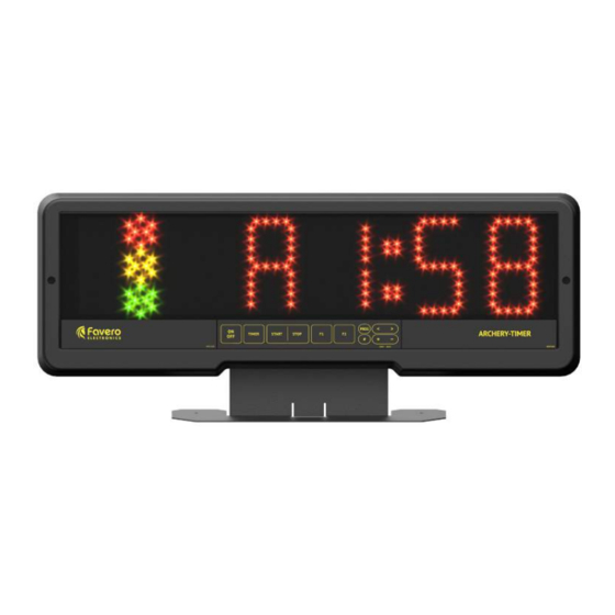favero ARCHERY TIMER Benutzerhandbuch