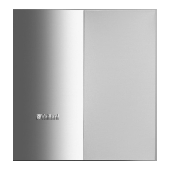 Vaillant recoVAIR Bedienungsanleitung