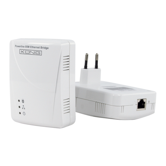 Konig Electronic CMP-HOMEPLUG21 Anleitung