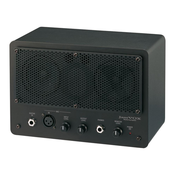 Vox JamVOX Effekthandbuch