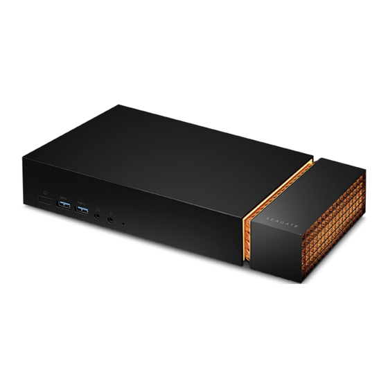 Seagate FireCuda Gaming Dock Benutzerhandbuch