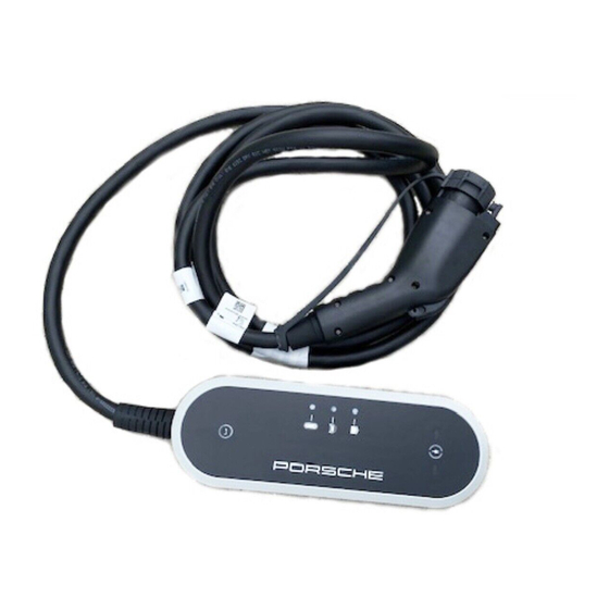 Porsche Mobile Charger Betriebsanleitung
